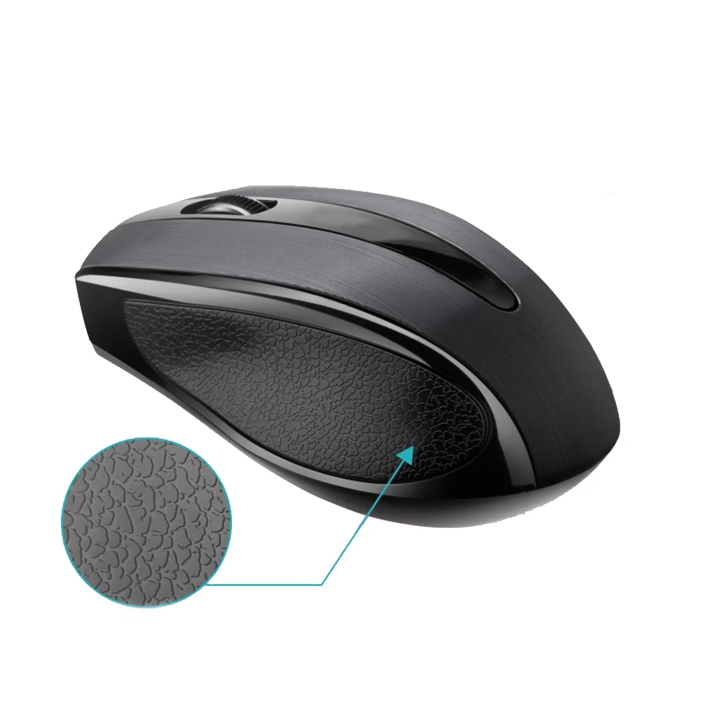 Wireless Mouse for Laptop 2.4Ghz Wireless Mouse with USB Receiver 3 Adjustable DPI 3-Button Mouse for Computer Desktop Notebook