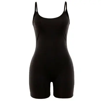 

Hot Sale Women Sexy Spaghetti Bodycon Slim Jumpsuit Female Girls Casual Sleeveless Solid Color Clubwear Party Playsuit Outfits
