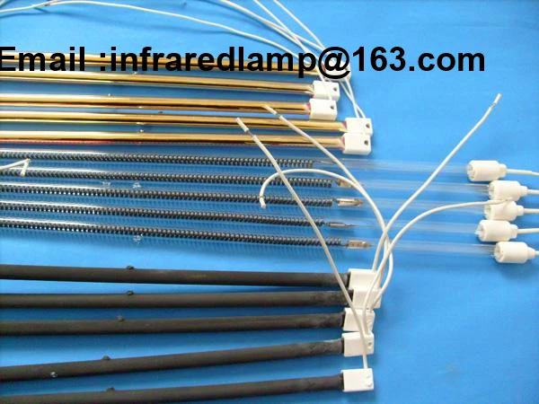 halogen glass carbon fiber infrared quartz heater replacement lamp