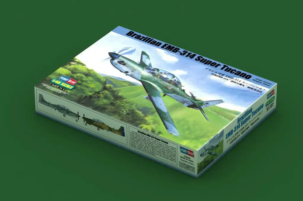 Hobby Boss 81727 1/48 Emb-314 Brasiliano Super Tucano Hobbyboss Kit Modello Trombettista