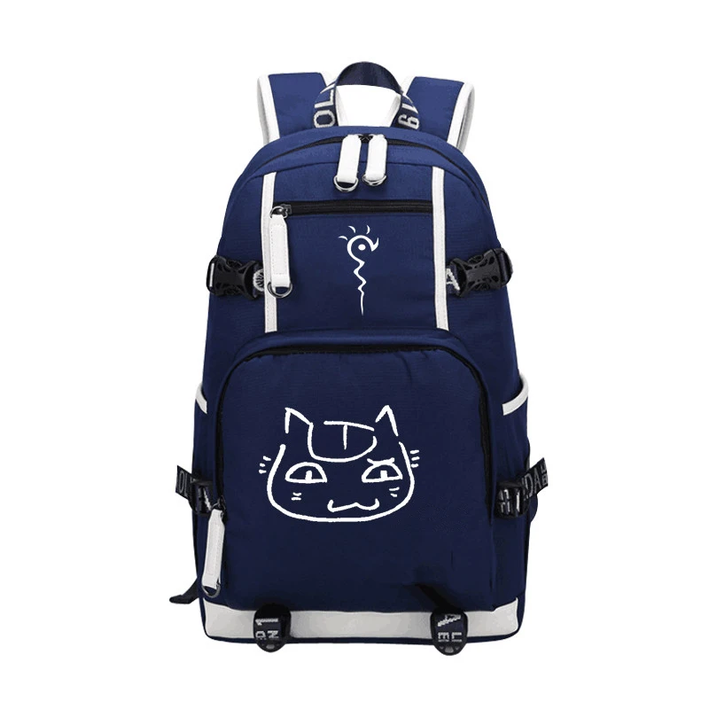Мультфильм Дата живой Девушка Рюкзак для студентов Bookbag студенческий рюкзак школьный мешок путешествия