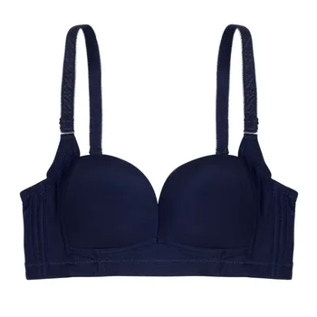 

Smooth Wire Free Padded Push Up Bras Fashion Female Thin Cup Breathable Underwear