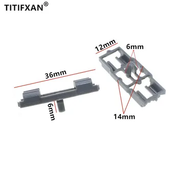 

10PCS Car trunk hood cover door trim seal clamp for BMW E53 X5, 730 745 750 plastic fastener clip