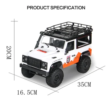 

2.4G 4WD 1:12 Remote Control Car Rock Crawler RC Truck Buggy Off-Road Auto Toy DC112