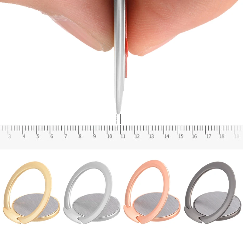 

Universal Adjustable Ultra Thin Washable Finger phone Ring Stand Holder Mobile Phone Finger Stand Mount Support for Cell Phone