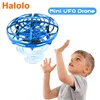 UFO Toys for Kids Mini Drone of Induction by Hand Anti-collision Drone RC Helicopter Hand-operated Flying toy Gift for Christmas