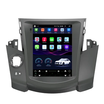 

9.7" Tesla style Screen android 8.1 GPS car radio for Toyota RAV4 car Navigation playstore bluetooth 4g lte Network 2006-2012