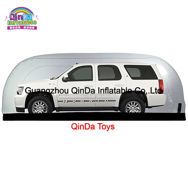 Exhibition Bubble Clear Tent, Inflatable Car Cover, Inflatable Hail Proof Car Covers For Car Protection