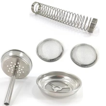 110 мм наргиле, Нержавеющая сталь, колготки на весну и серебристая, для кальяна металлический Экран для наргиле для чаша для кальяна Кальян Уголь полка