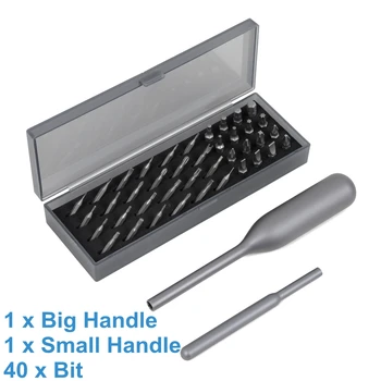 

Wowstick Manual Screwdriver Bits Tool Kit for Repairing Phone Toy Laptop with 2 Handles 40 bits Repair Tools