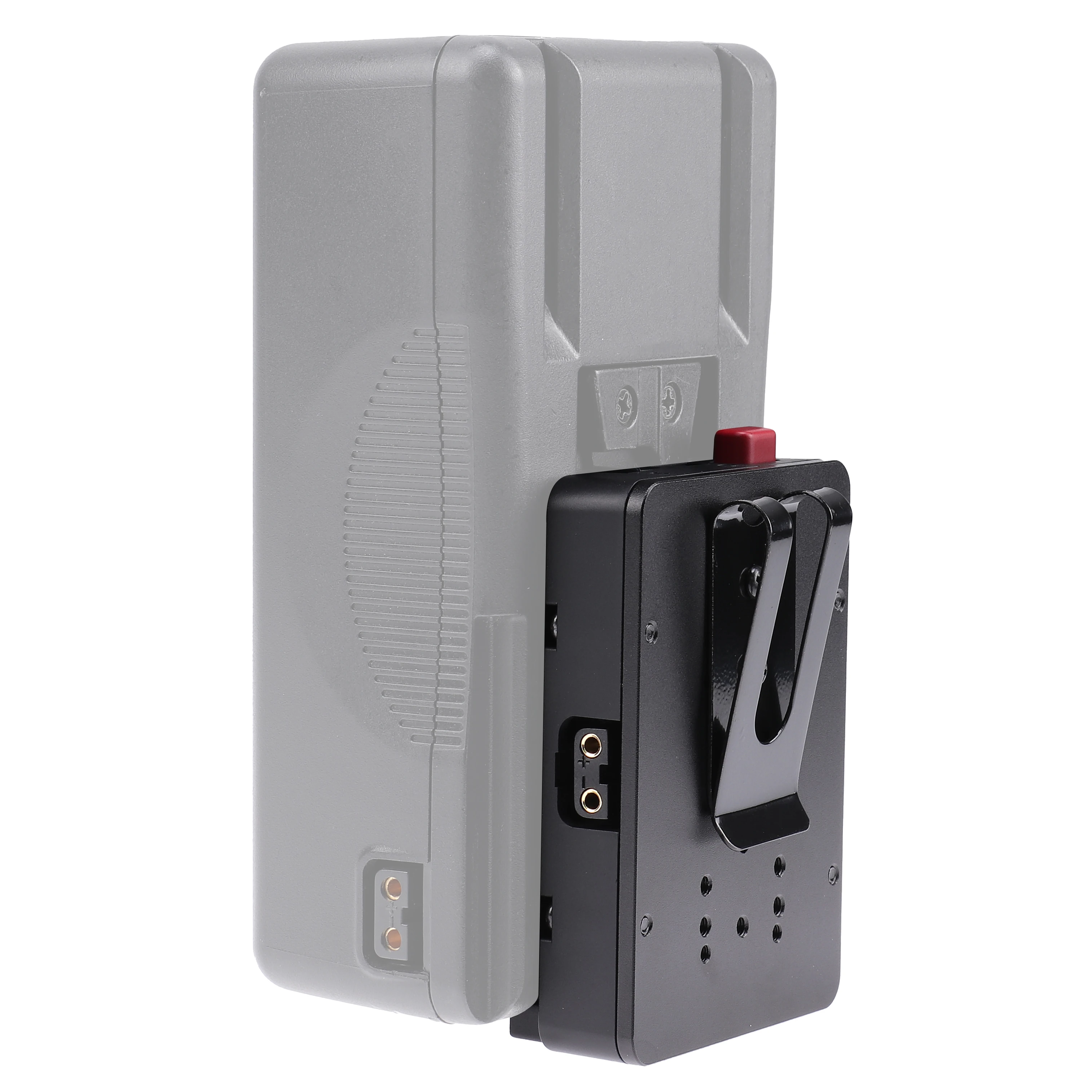 Mini Nano V-Lock Mount Battery Power Supply Plate Adapter with D-tap Pocket Size