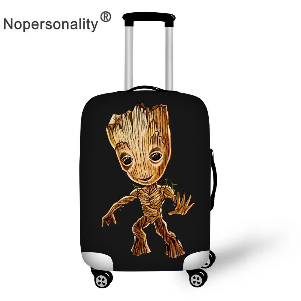 Nopersonality 18-32 дюймов, Чехол для багажа, эластичный, анти-пылезащитный чехол, чехлы, мультфильм, Oattern, чехол на колесиках, чехлы, аксессуары для путешествий - Цвет: Z3838