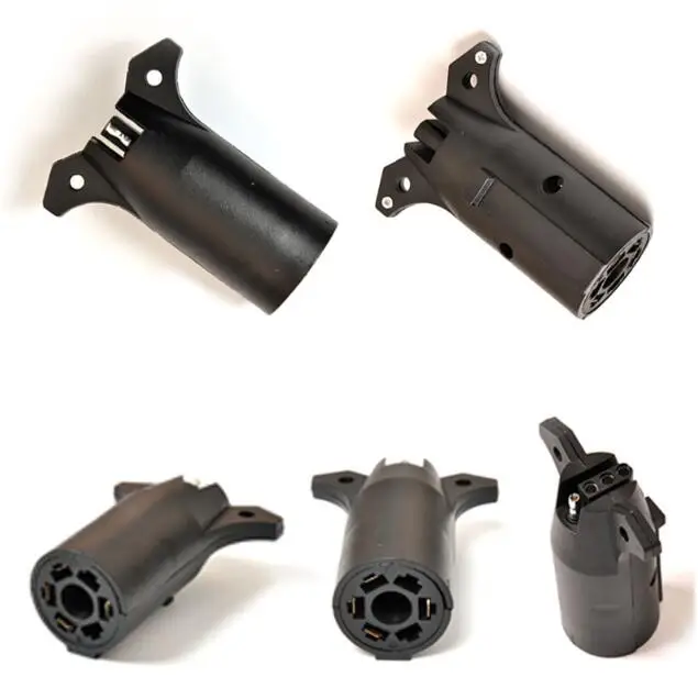 7p To 4p Connector Trailer Connector Plug 12v Waterproof Car