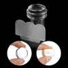 2pcs New Transparent Jelly Silicone Nail Stamper Scraper Set for French Tips Nail Design DIY Stamping Mold Nail Plate Tools 5