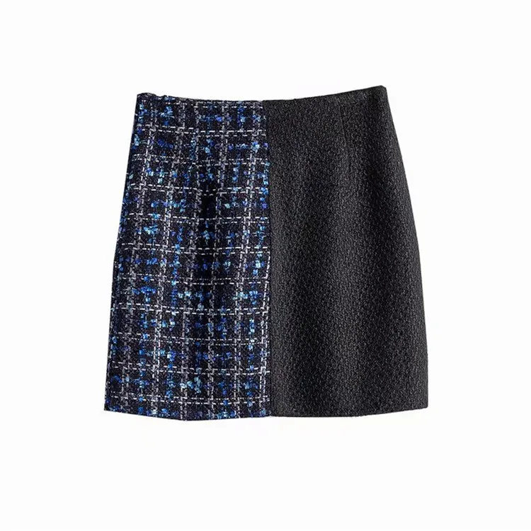 

Cnn-1984 Versatile 19 Years Autumn New Style High-waisted Loose-Fit Woolen Sheath Short Skirt
