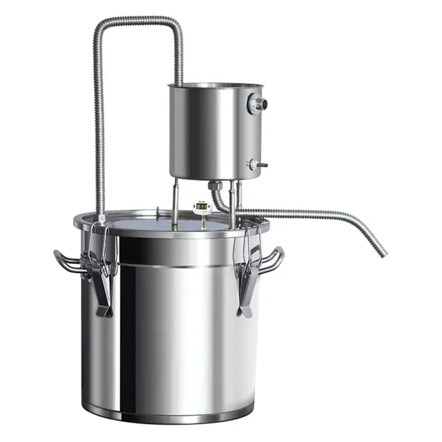 12L Moonshine Home Water Distiller Family Brewing Machine Distillation Brandy Whisky Extraction Hidrolate - Image 6
