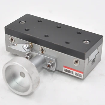 

TAR-34801 Sigma manual X axis rack and pinion dovetail groove precision linear guide rail fine adjustment slide table copper