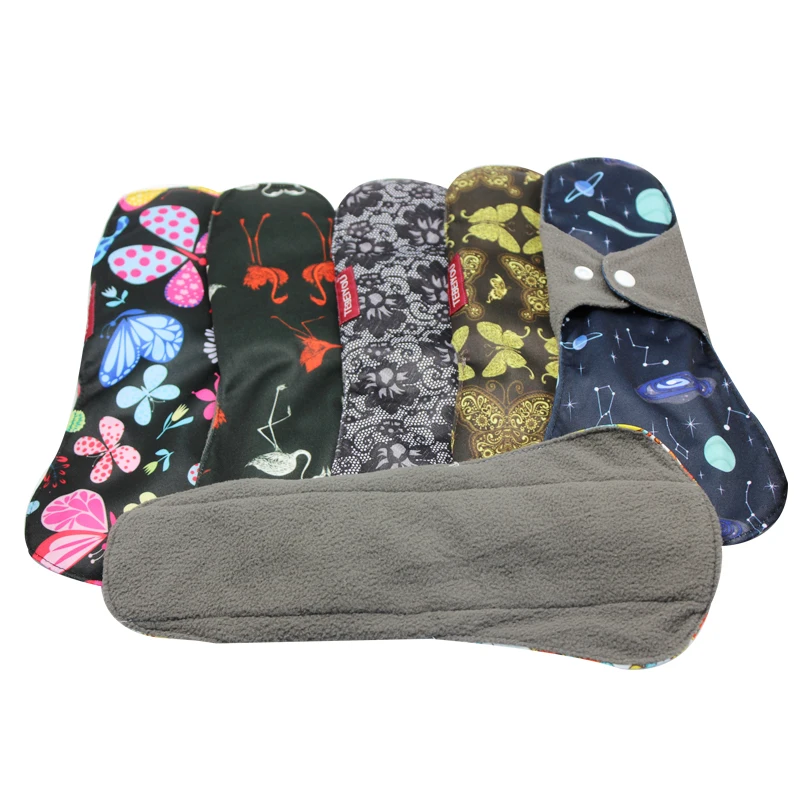 Многоразовые гигиенические прокладки для менструации 12 дюймов|period pads|sanitary padsmama