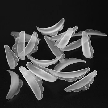 

3 Pairs/bag S/M/L SizeEyelash Pads Recycling Eyelash Perm Rods Silicone Eyelash Perm Rods For Eyelash Perm Eyelash Extension