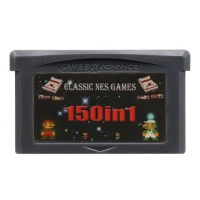 32 бит видео игровая консоль карты для nintendo GBA сборники коллекция 150 в 1 Английская литература версия
