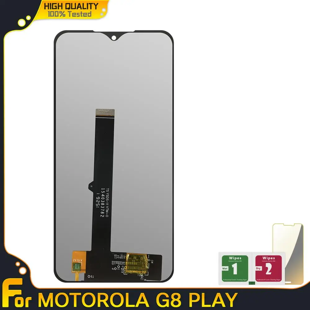 ЖК дисплей для Motorola Moto G8 Play сенсорный экран Сенсорная панель дигитайзер в сборе LCD