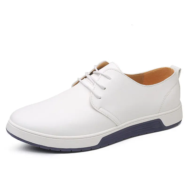white no holes shoes Роскошные Брендовые мужские туфли с дырками; сезон весна-лето; повседневная кожаная модная мужская обувь на плоской подошве; ботильоны; Прямая - Цвет: white no holes shoes
