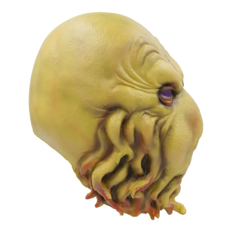 Myths Legends Great Old Ones Cthulhu маска Хэллоуин маскарадный бар вечерние Ужасы косплей реквизит аксессуары латексная маска подарок
