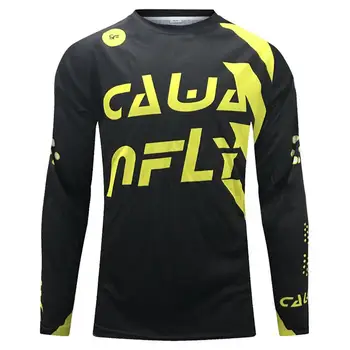 

Cawanfly Pro Motocross Jersey MTB Bike Riding Apparel Quick Dry Men Moto Top Downhill Racing Jersey