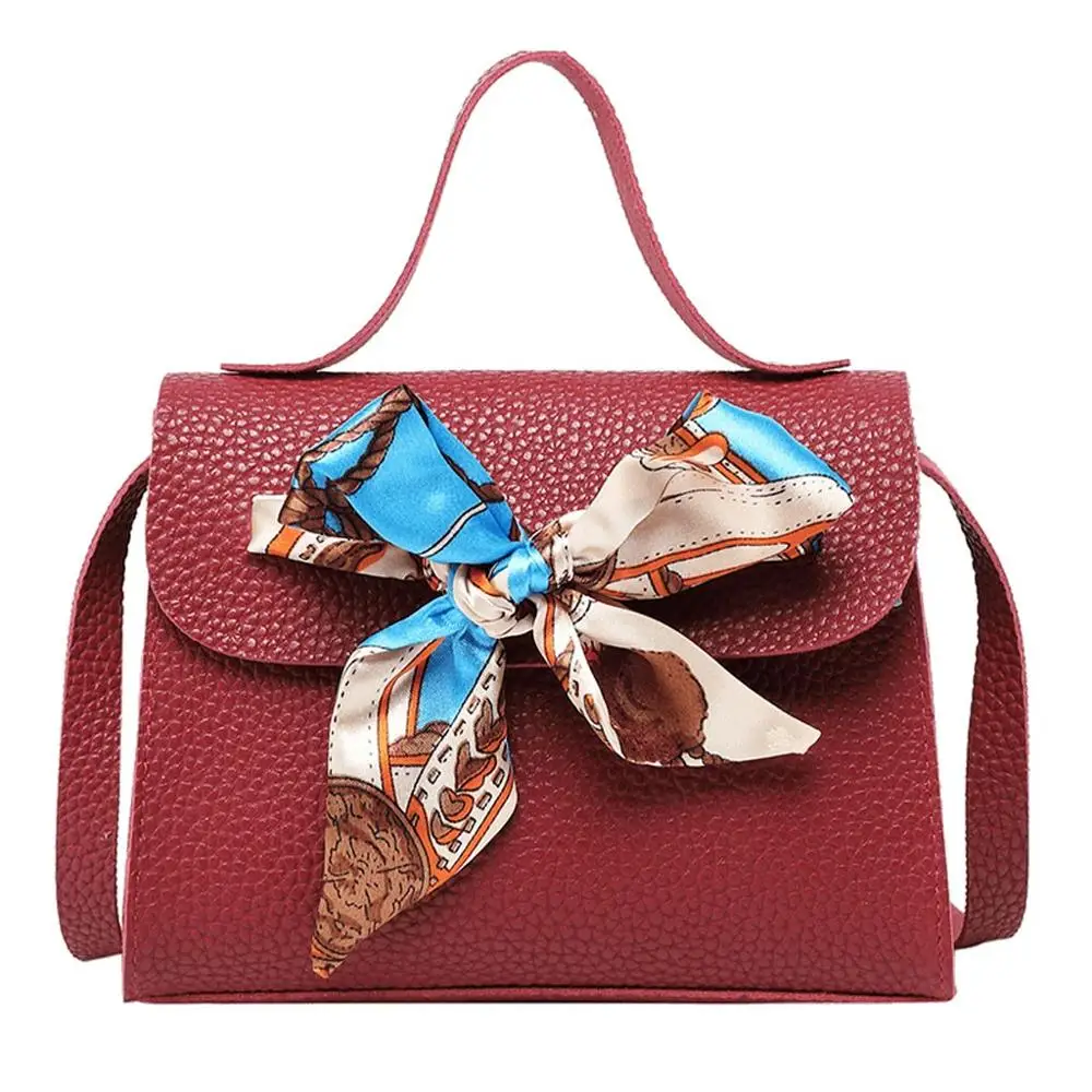 Новая Элегантная сумка на плечо, осенние женские роскошные сумки, дамские сумки, маленькая квадратная сумочка, сумка через плечо для мобильного телефона - Цвет: winered