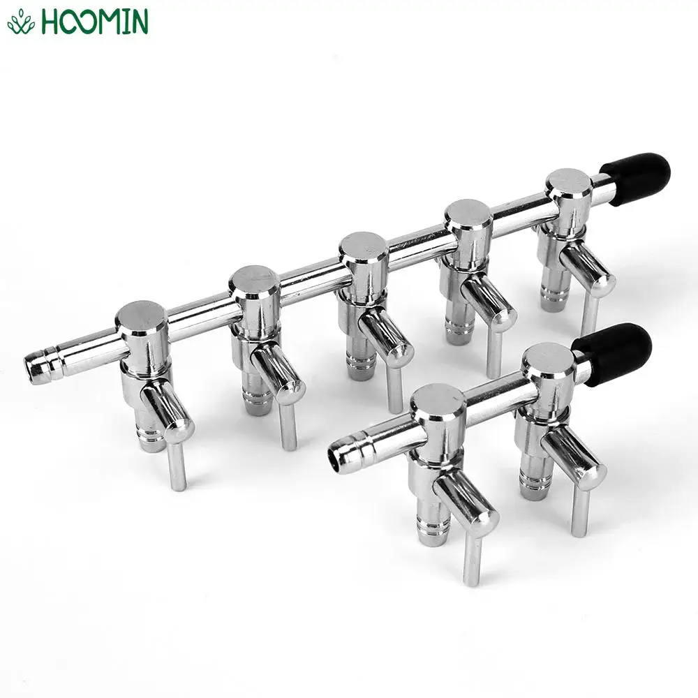 Aquarium Air Splitter Valve Control Switch 2 /5 Way Fish Tank Pump Flow Distributor | Дом и сад