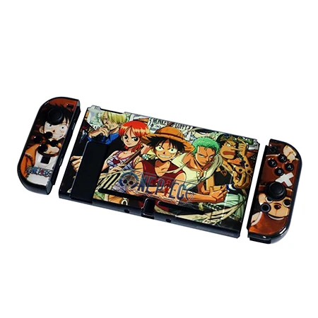 2 Дорожный переключатель аниме один кусок Жесткий Тонкий чехол для nintendo Switch NS консоль Joy-Con прямая док-Защита оболочки - Цвет: 2