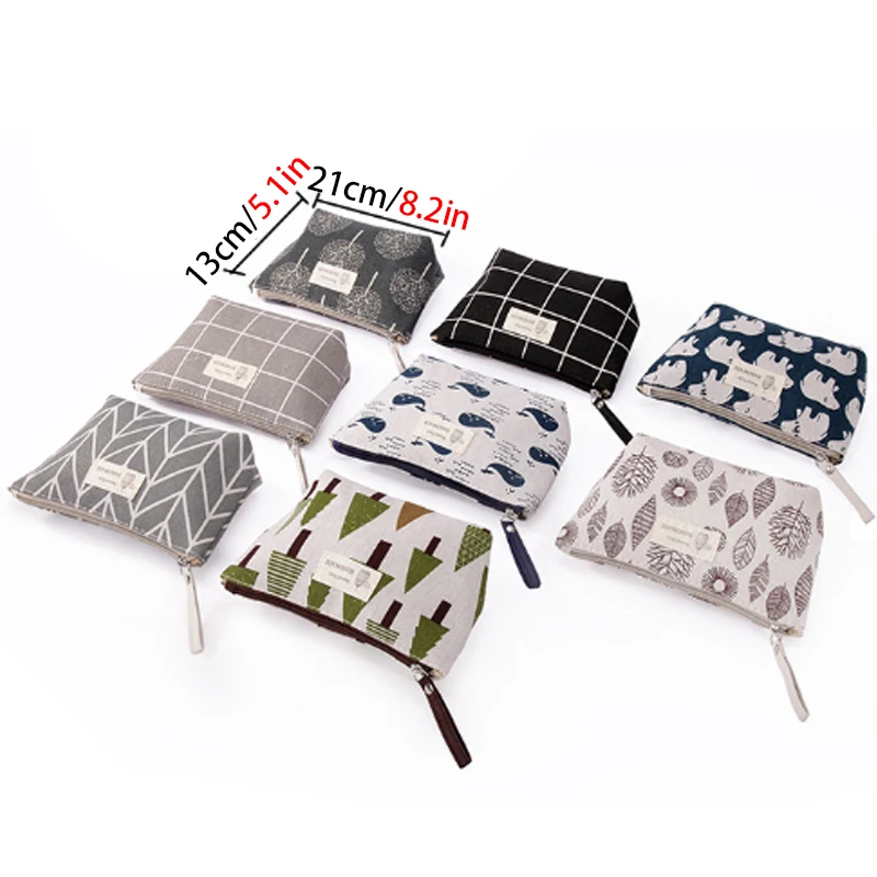 Storage Bag Toiletry Bag Cosmetic Bag Travel Organizer Refillable Cosmetic Pouch Soft Cosmetic Bag Canvas Bear Women Travel