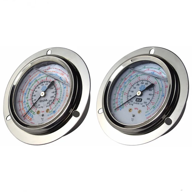 R22R134aR404AR407CR410A высокое и низкое давление манометр BD-250 BD-500