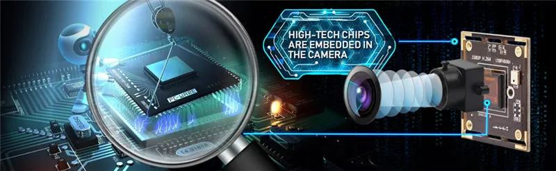 Description Picture 2 of itemELP 2megapixel low illumination 0.01 lux plug and play free driver UVC usb camera module with microphone