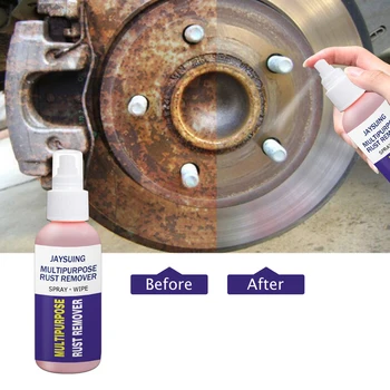

50ml Rust Remover Window Rust-proof Lubrication Inhibitor Wheel Hub Screw Derusting Spray for Metal Parts Car Maintenance Clean