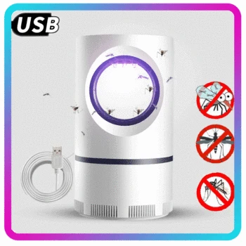 

USB Mosquito Killer Lamp Anti Mosquito Flies Photocatalysis Anti Insect Trap Radiationless Repellent Light for Outdoor Home