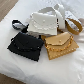 

Bag female 2020 summer new net red small square bag Korean version of the wild shoulder bag messenger bag chain female bag