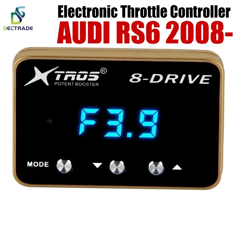 DECTRADE Car Electronic Throttle Controller Racing Accelerator Potent Booster For Audi RS6 2008- Tuning Parts 8 Drive