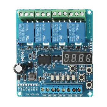 

4/8 Channel Multifunction Time Relay Module Interface Board Module L9 #2