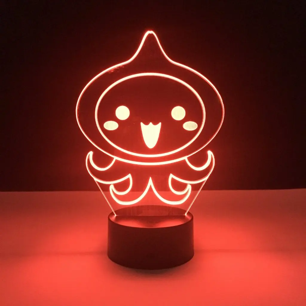 Классный детский светодиодный ночной Светильник Pachimari Game Overwatch, ночной Светильник для детской спальни, светильник, Прямая поставка, светодиодный ночник