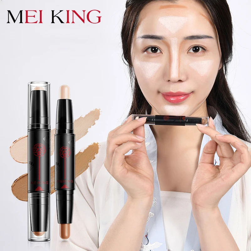 MEIKING glow kit powder highlighter makeup Shimmer Stick Cream Concealer Brighten Bronzer Contour Face Makeup Water-proof Bright | Красота и