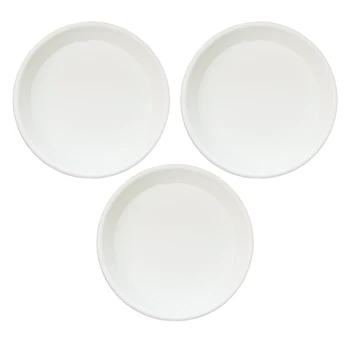 

3pcs Reusable Balcony Waterproof Indoor Outdoor Easy Clean Smooth Garden Supplies Succulent Drip Tray Flower Pot Plant Saucer PP