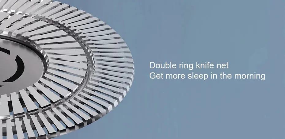 Original Xiaomi Mijia Electric Shaver S300 Black 3D Floating Veneer Double Cutter Head IPX7 Waterproof Type-C Charging