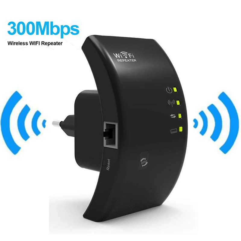 B Router de red Amplificador de se/ñal 2.4GHz Adaptador de red anten Repetidor Wi-Fi Amplificador extensor inal/ámbrico de largo alcance Wireless-N 300Mbps Mini punto de acceso AP WLAN IEEE802.11N G
