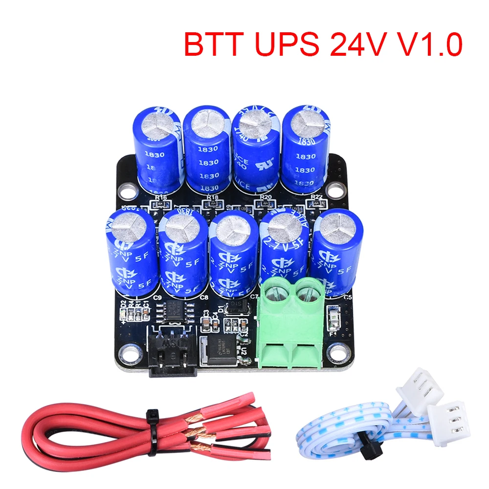 Части 3d принтера BTT UPS 24V V1.0 модуль для непрерывной печати при отключении питания модуль для Ender 3 SKR V1.3 PRO mini E3 плата управления