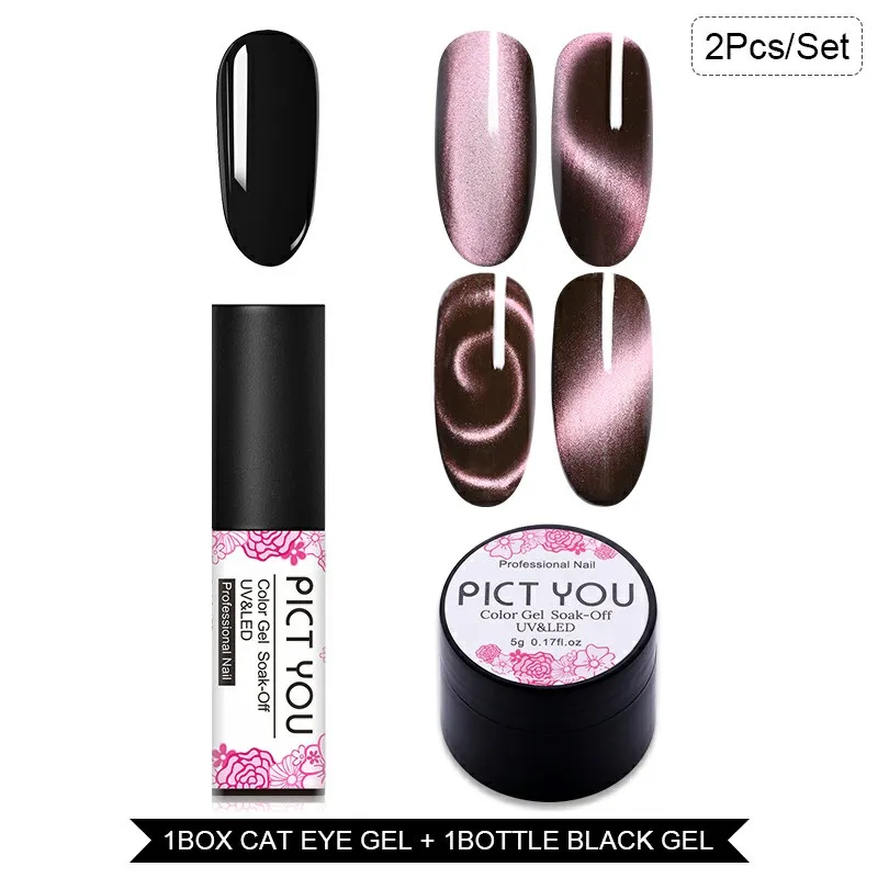 Set 28 PICT вы 4 шт./компл. косметика парфюмерия диспенсер 5 мл 5D солнцезащитные очки "кошачий глаз"-моментальный эффект! УФ гель светодиодный звездное небо нефрит Эффект Био-Гели Soak Off УФ гель-магнитные лазерные ногтей гель лак для Лаки дизайн - Цвет: Set 28