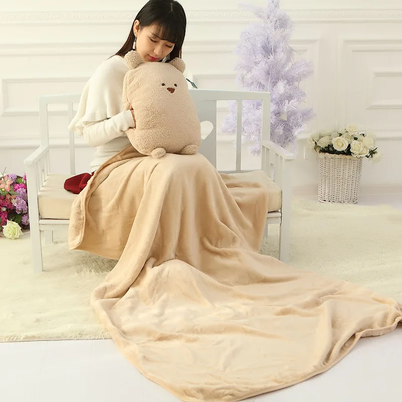 

Beans Eye fang bear Hand Warmer Pillow Doll