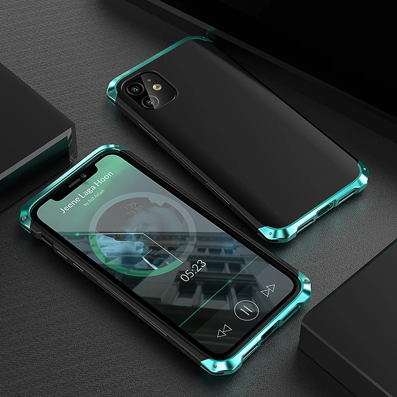 Металлический чехол для Iphone 13/12/11 Pro/xs Max/X/XR/SE/8 hin | Мобильные телефоны и аксессуары