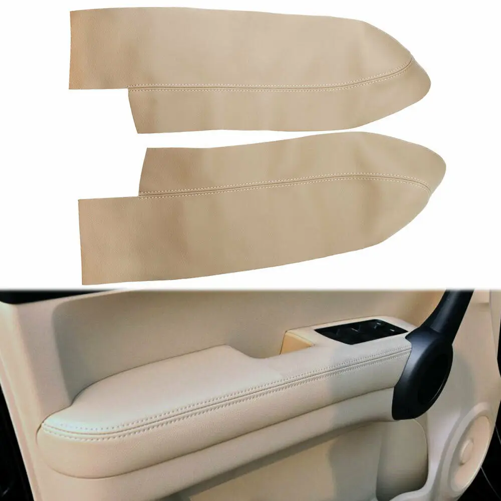 Ручка передней двери автомобиля подлокотник кожаный чехол Накладка для Honda CRV CR-V