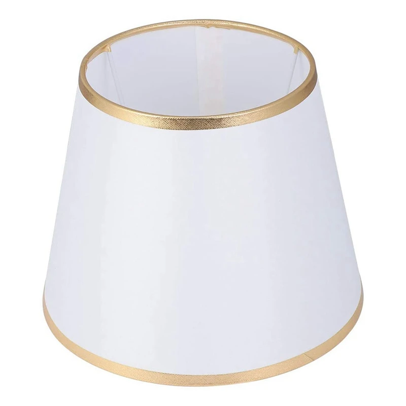 Drum Lamp Shade Dustproof Barrel Shape Cloth Lampshade Table Floor Chandelier Light Replacement for Home Office White | Автомобили и